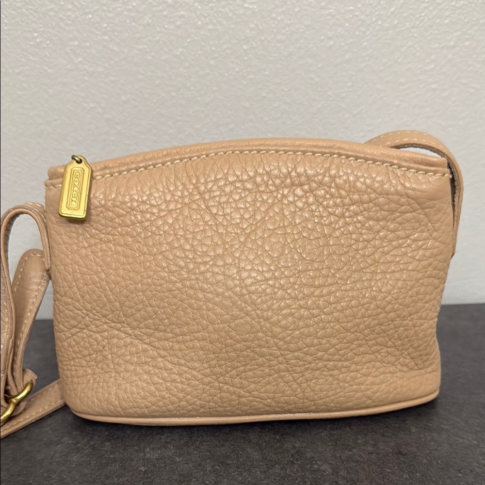 Vintage Coach Tan Sonoma Leather shoulder Bag